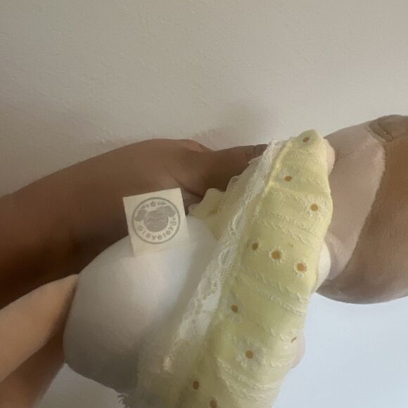 GLOVELEYA 16” SPRING YELLOW DOLL PLUSH TOY - Picture 3 of 3